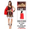 Halloween Ball Costumes Adult Male Female Samurai Gladiator Spartan Warrior Clothes Child Parent-Child