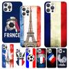 Мягкий чехол с принтом флага Франции для iPhone 17 Air 16 16E 15 14 Plus 13 Mini 12 11 Pro Max, чехол для телефона SE 7 8, чехол с узором для iPhon