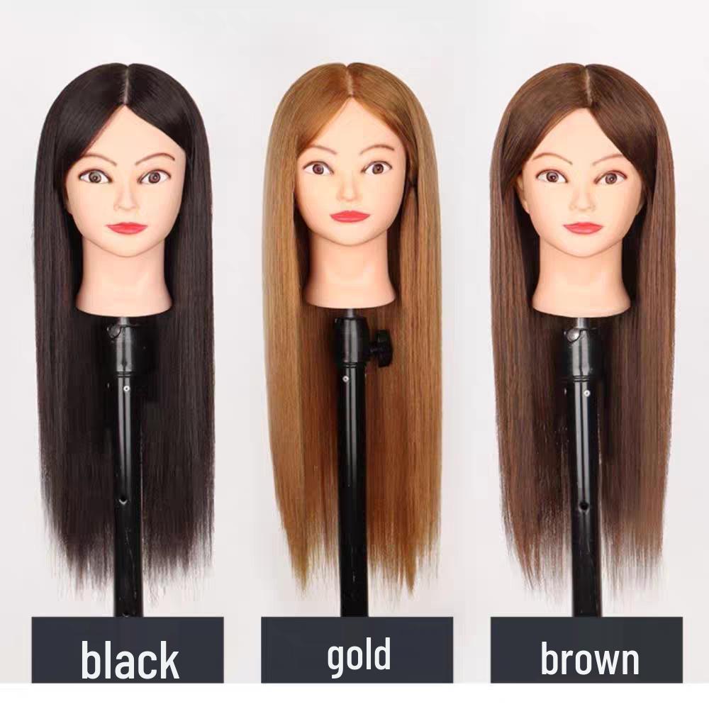 Тренировочная голова для макияжа и причесок: для свадебных, высоких причесок, плетения кос и исторических стилей