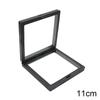 PE Film Colorful Jewelry Storage Box 3D Packaging Case Gemstone Free Stand Floating Frame Membrane