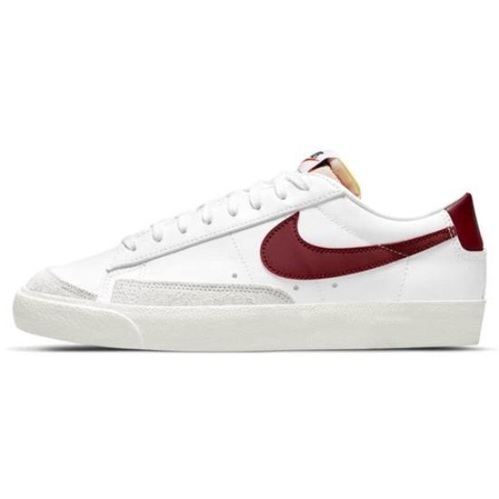 Nike Blazer 77 Low Белый Командный Красный - DC4769-104