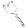 Reliable Stainless Steel Potato Masher Food Crusher For Smooth Consistencies In Mashed Potatoes And Purees Dishwasher