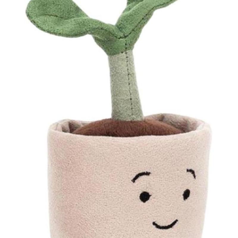 Jellycat Непослушный Улыбающийся Росток Кукла Растение 12 см