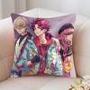 Anime Paradox Live THE ANIMATION Pillow Case Fashion Square Pillowcase Bedroom Sofa Room Ins Decoration Leisure