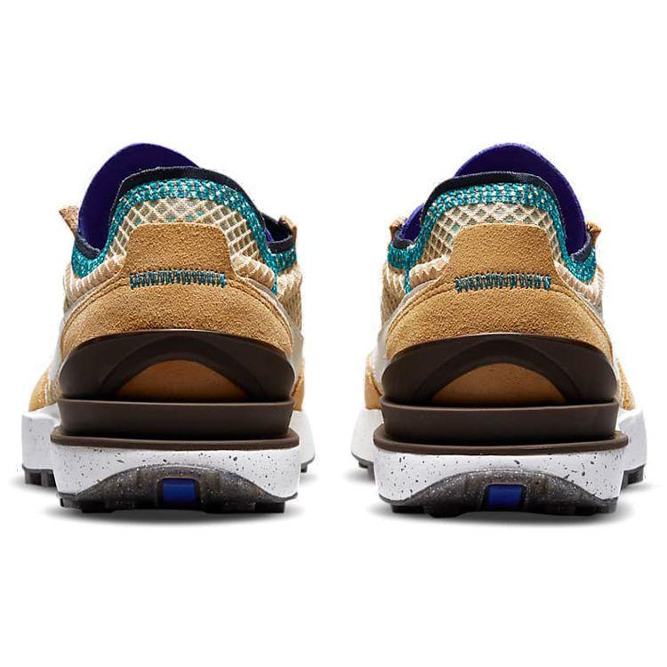 Nike Waffle One Twine Women Sneakers Tan Coconut-Milk Canvas DM6437-737