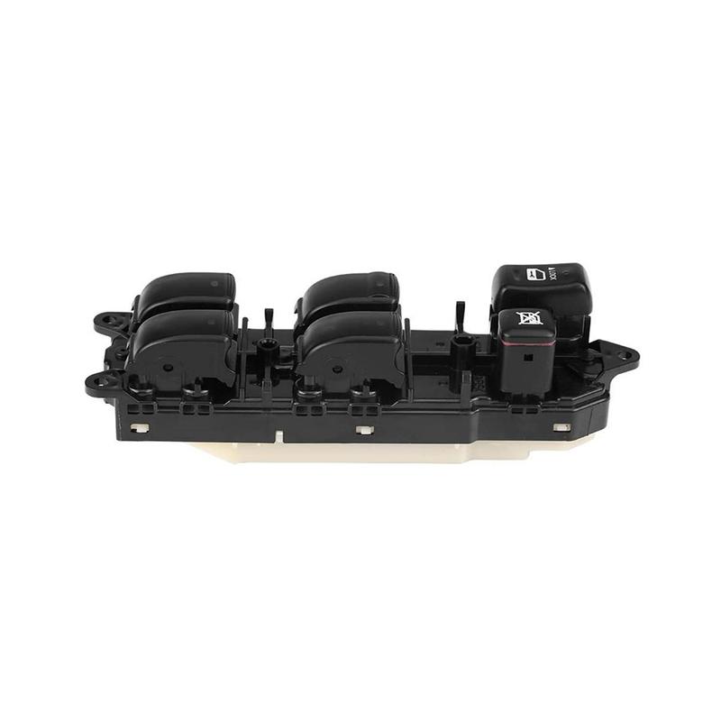 Window Control Switch Suitable for Lexus GX470 2003-2009 ABS Black Window Switch Button Cover