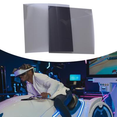 Упаковка из 2 штук 10x10 см горизонтальной поляризационной пленки для ЖК-дисплея, линейно-поляризационный фильтр, листы линейно-поляризационной поляризационной пленки