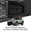 Для Chevy Chevrolet Trailblazer 2021-2025 Органайзер-лоток для хранения в центральной консоли Кейс Автомобильные аксессуары для интерьера Черный