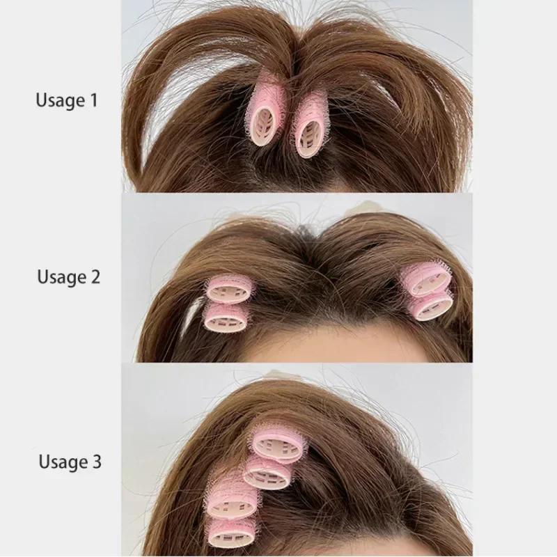 Bangs Hair Root Fluffy Lazy Hair Clips Top Styling Hairpins Hair Rollers Bangs Curling Barrel Clips Curlers Wholesale
