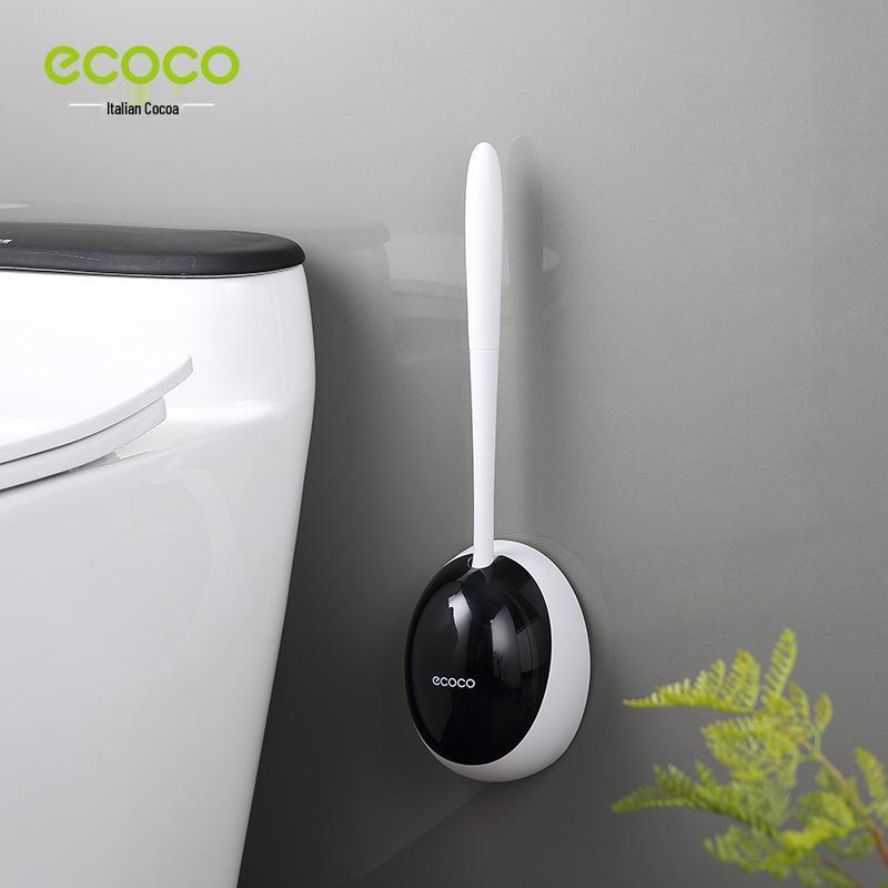 Силиконовый набор туалетной щетки с настенной стойкой для хранения для полной уборки ванной комнаты