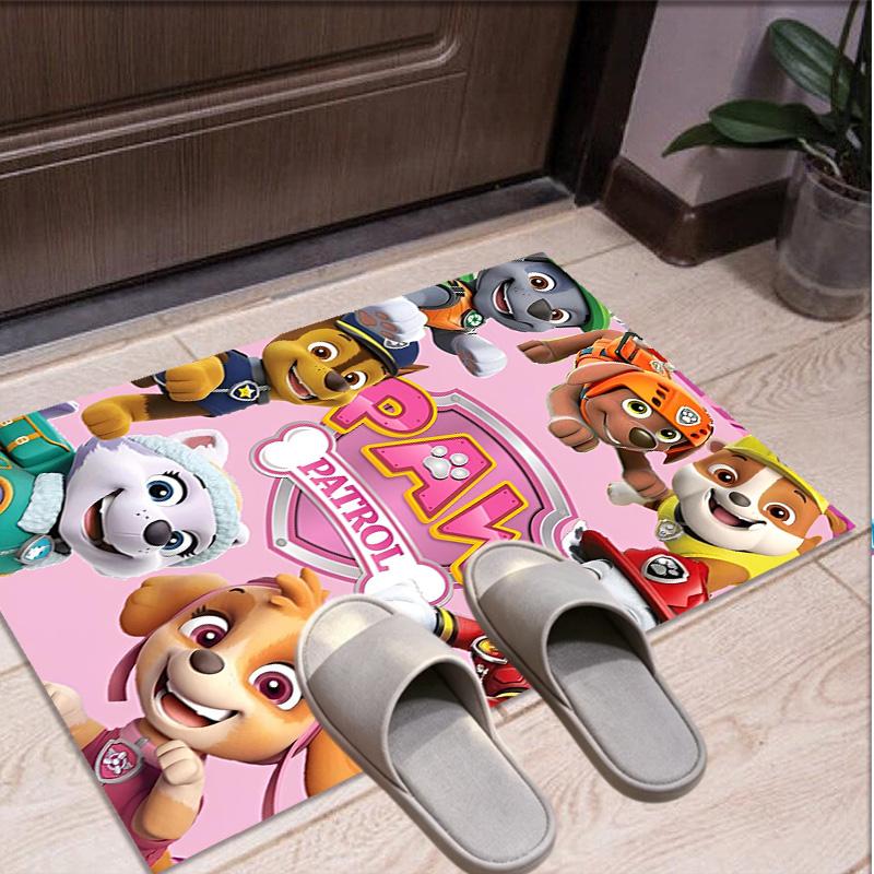 PAW Patrol Pattern Rug, Indoor/Outdoor Mat, for Picnic, Gameroom, Bedroom, Office, Living Room, Home Decor Carpet, Birthday Gift