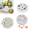 Daisy Flower Silicone Molds for Cake Decoration Fondant Chocolate Candy Pastry Baking Tools Dessert Molds for Baking Crafts