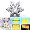 5pcs/set Snowflake Shape Christmas Metal Cookie Cutter Kitchen Bakeware Fondant Cake Stencils Chocolate Soap Mold Baking Tools