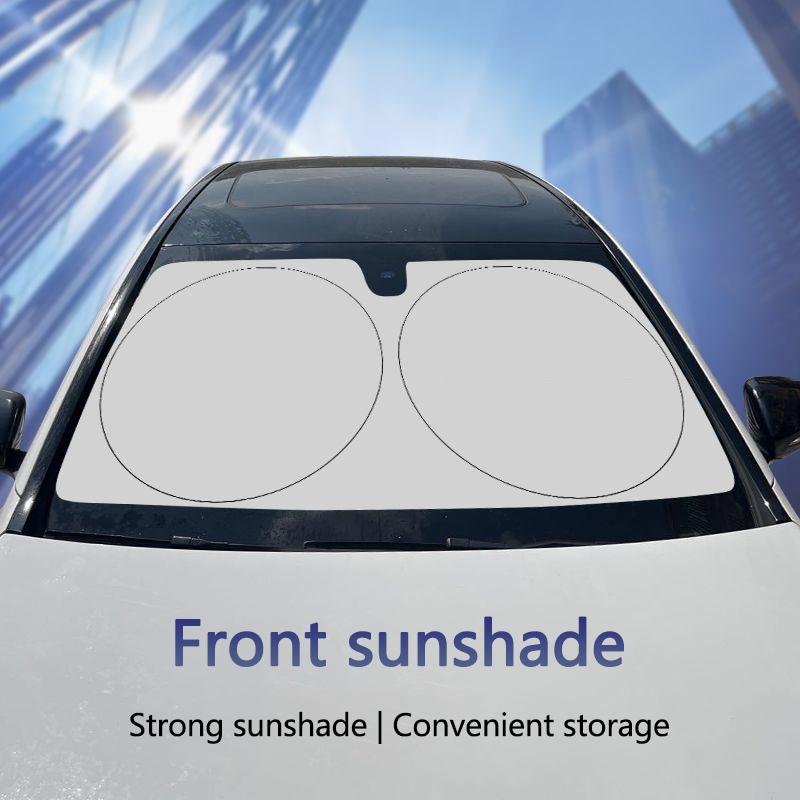 PEL5 Car Windshield Sun Shade Cover Visor UV Protect Shield for Mercedes Benz AMG GLA GLE CLK SLS W124 W176 W164 W222 W251 W205 W204