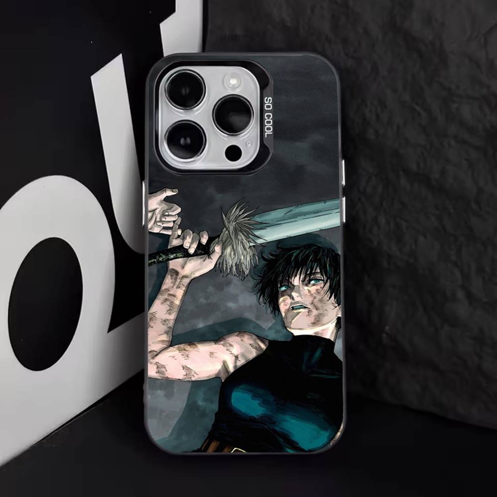 Чехол для телефона M-Maki Zenin Jujutsu Kaisen для iPhone 17,16,15,14,13,12,11,Pro,Max,Plus,E,Air,Mini Черный ТПУ Чехол