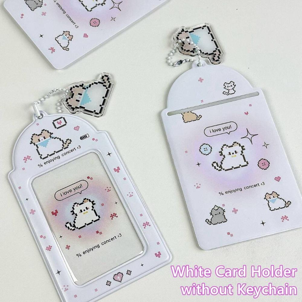 Держатель для фотокарточек с мультяшным рисунком, водонепроницаемый защитный чехол для карточек, защитные чехлы для фотоальбомов Kawaii