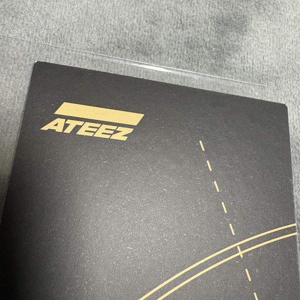 [ИСПОЛЬЗОВАННЫЙ] ATEEZ TREASURE EP.FIN: ВСЕ К ДЕЙСТВИЮ Черный