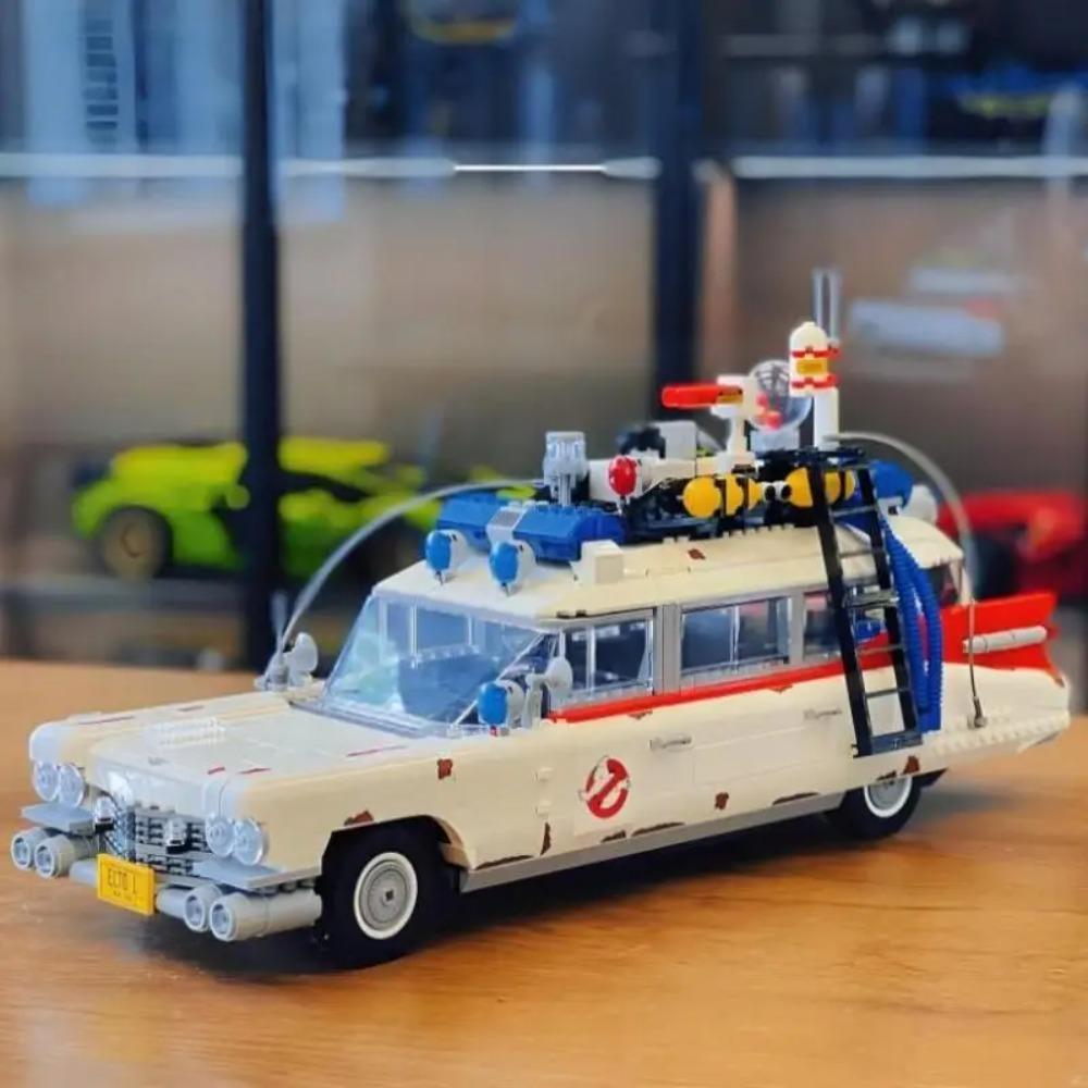 NEW 2352pcs Ghostbusters ECTO-1 Creative Vehicle 10274 Building Block Puzzle Model Toy Car Model Holiday Birthday Christmas Gift