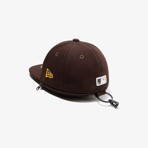 New Era Сумка-чехол для кепки San Diego Padres, мобильная сумка, цвет 'Жженый дуб', 15122079