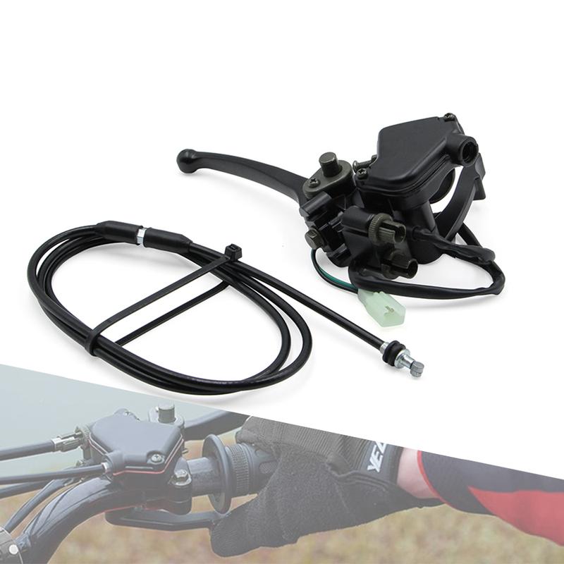7/8'' 22mm Accelerator Thumb Double Brake Lever & Gas Throttle Cable For Chinese 50cc 70cc 90cc 110cc 125cc 150cc 200cc ATV Quad