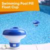 Floating Swimming Pool Chemical Floater Chlorine Bromine Tablets Floating Dispenser Applicator Swimming Spa Hot Tub Supplies
