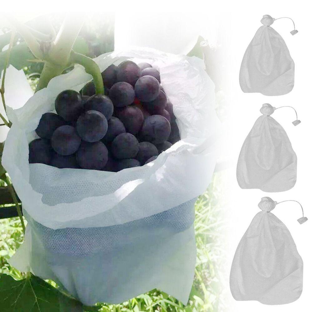 50Pcs Garden Greenhouse Supplies Fruit Protection Bags Anti-bird Grow Bag for Vegetable