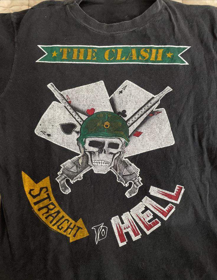 Футболка унисекс The Clash Band с коротким рукавом, все размеры DI610
