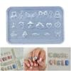 Silicone 3D Nail Embellishment Molds Various Shape Small Accessories Crafting Molds Present for Beauty Enthusiasts
