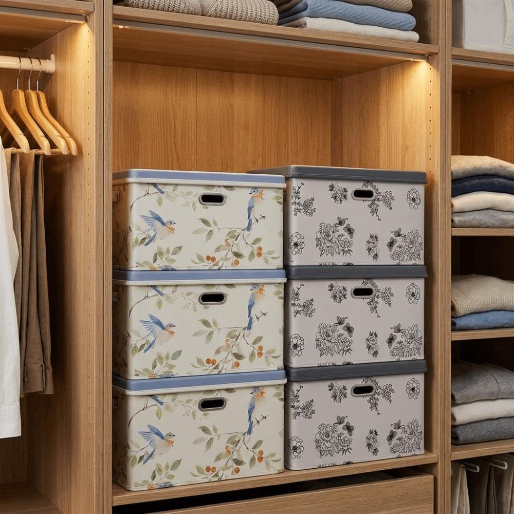 Oxford Fabric Clothes Quilts Storage Box Large Capacity Sundries Organizer Wardrobe Organizer Toys