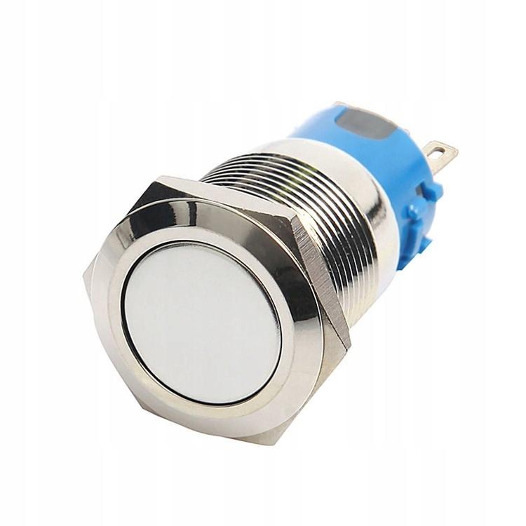 Vandal-proof bistable button 250V 5A 19X38Mm