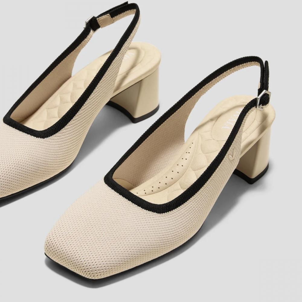 Vivaia Cream Ivory Black