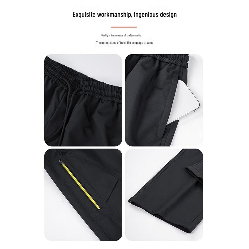 Wassup Sohot Men's Loose Fit Straight-Leg Cargo Pants