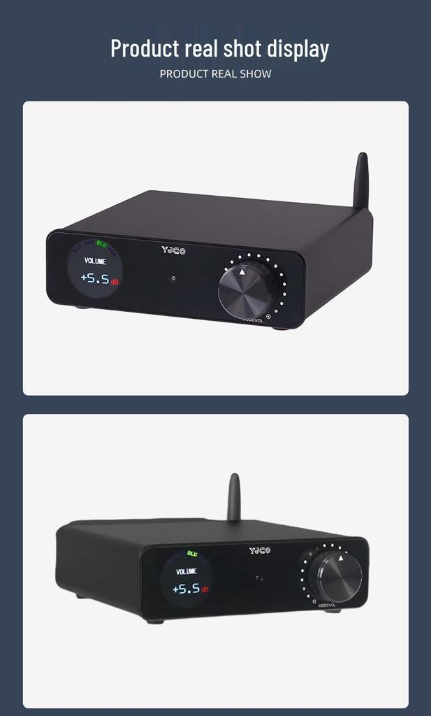 D325Q HiFi Bluetooth Цифровой Аудио Усилитель с Пультом Дистанционного Управления