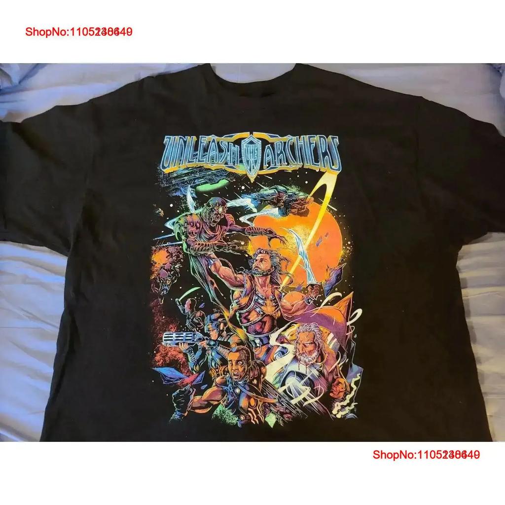 UNLEASH THE ARCHERS T Shirt All Size S XL M vintage Washed Soft Breathable Slightly Versatile homme streetwear vintage