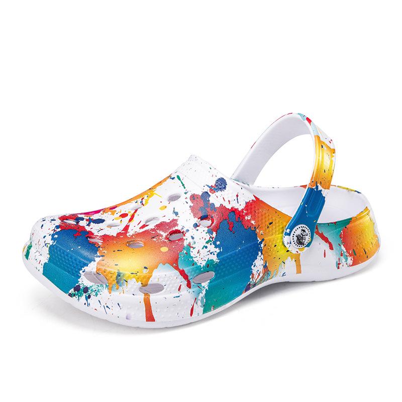 Унисекс кроксы 2024 года для трансграничной торговли: Новые мужские и женские тапочки-сандалии