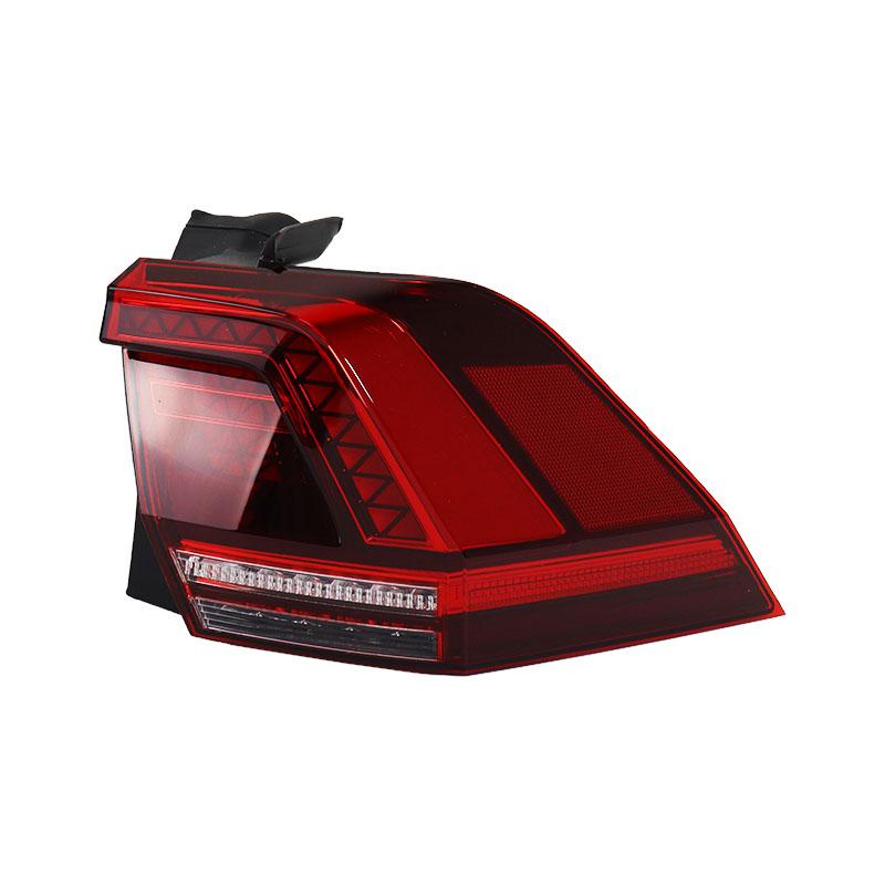 Для Volkswagen Tiguan 2017- Автомобильный светодиодный задний фонарь, сигнал поворота, предупреждающий стоп-сигнал, задний фонарь в сборе 5NN945095A 5NN945096A