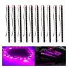 Super Bright New Vehicle Car LED Light Strips Purple Flexible Waterproof DC 12V 30cm 15 LED SMD