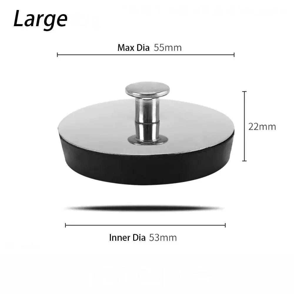 1pc Bathroom Washbasin Stainless Steel Sink Plug Bathtub Drain Stopper Rubber Sink Plug Bathtub Drain Stopper Sink Plugs
