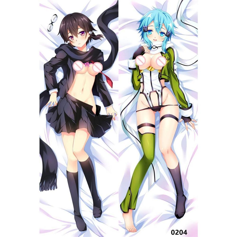 60x180 см аниме Sword Art Online наволочка для тела Dakimakura, чехол для подушки Manga Dakimakura, постельное белье, наволочка для обнимания тела