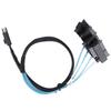 MINI SAS Cable Compact Portable SFF 8087 To 8482 SATA Adapter for ServeRAID MR10i