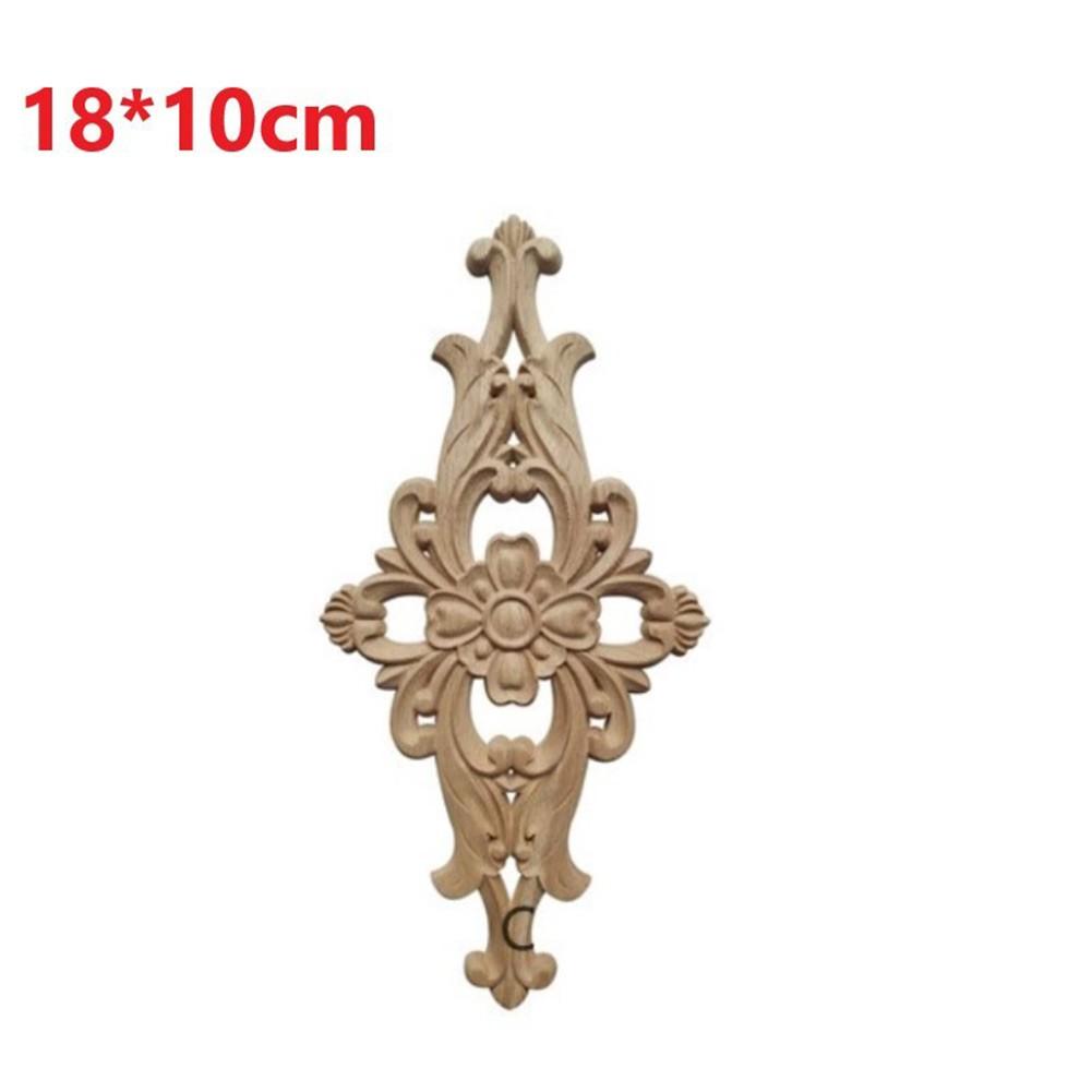 Decal Door Cabinets European Wood Carving Various Size