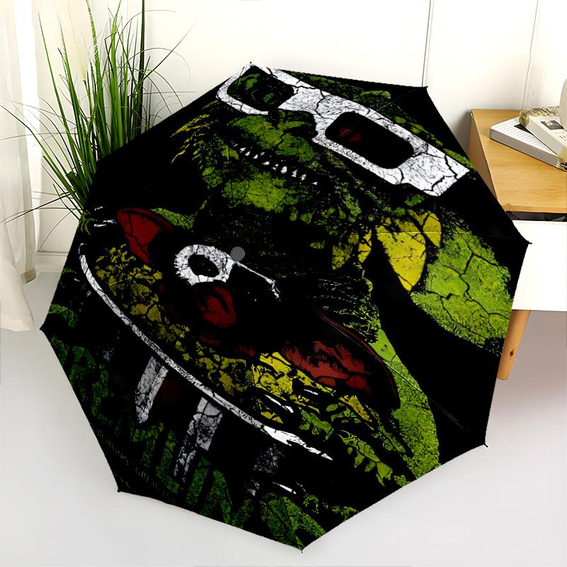 Whimsical Gremlins Adventure Folding umbrella Portable Suitable for all seasons Sun umbrella Three folds Umbrella