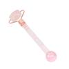 2 in 1 Face Massage Roller Quartz Stone Facial Lifting Skin Care Roller Tool for Home Use