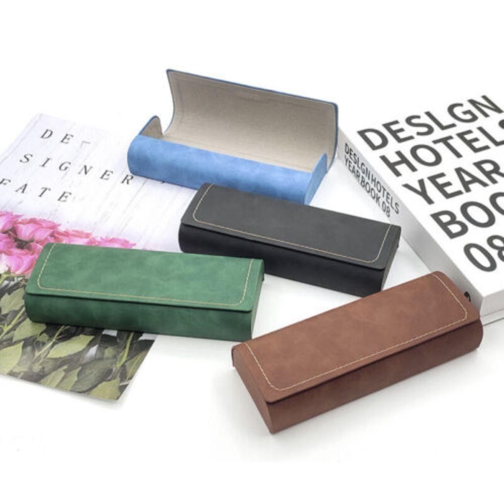 PU Leather Eyewear Bag Waterproof Spectacle Case Portable Glasses Box