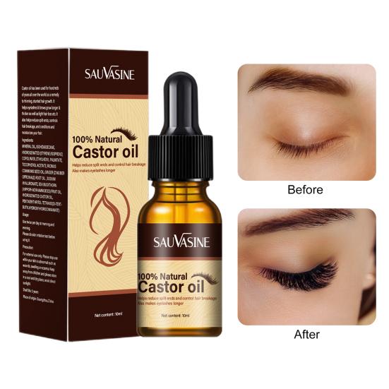 10 мл сыворотка для роста ресниц питательная активирует удлинение роста ресниц касторовое масло укрепляет существующие волоски лосьон для ресниц косметические принадлежности