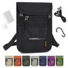 Passport Hanging Around the Security Large Overseas Passport Security Passport Convenient Travel Black [GOKEI] Case, Neck, Anti-Skimming, Pouch,