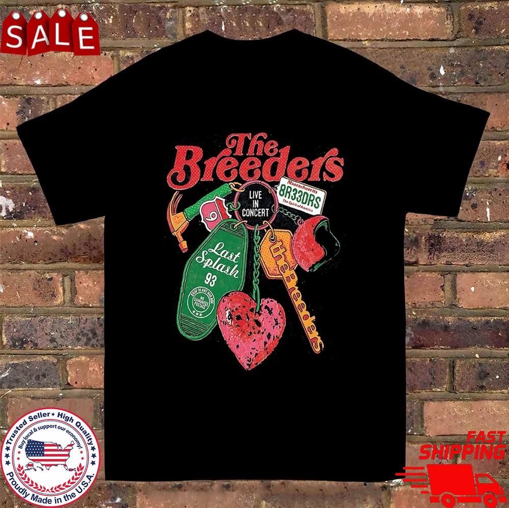 Футболка The Breeders Band Live In Concert Полный размер S-5XL AA1688 Унисекс Футболка