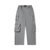 Li Ning X Pokémon Straight Loose Casual Pants Men Bottoms Sober-Gray AKXV441-2
