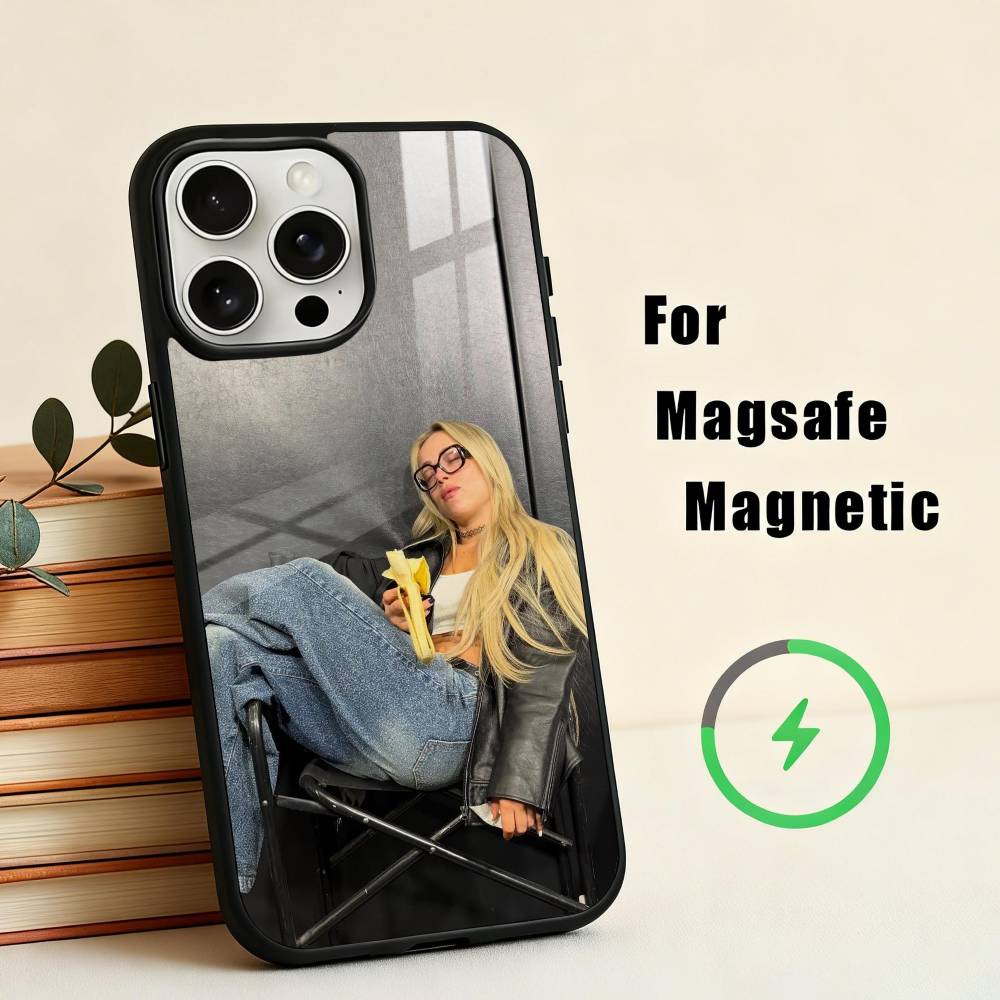 L-Liv M-Morgan-N Phone Case For iPhone17,16,15,14,13,12,11 Plus,For Magnetic Wireless Charge Cover