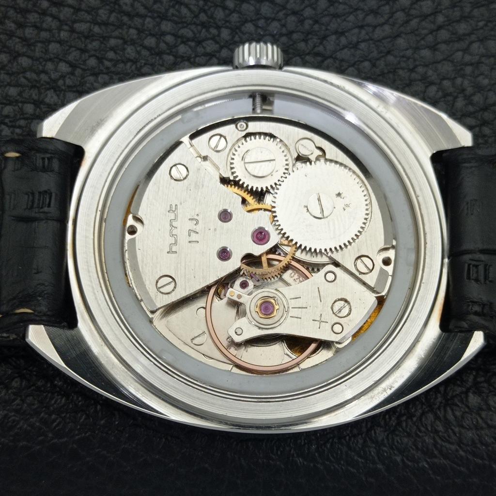 ВИНТАЖНЫЕ ЧАСЫ HMT KOHINOOR С РУЧНЫМ ЗАВОДОМ, ИНДИЙСКИЕ МУЖСКИЕ ЧАСЫ С ЦИФЕРБЛАТОМ СИНЕГО ЦВЕТА a441002-4 HT-a441002